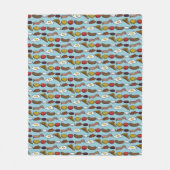 Couverture Polaire Petit déjeuner frit (Devant)