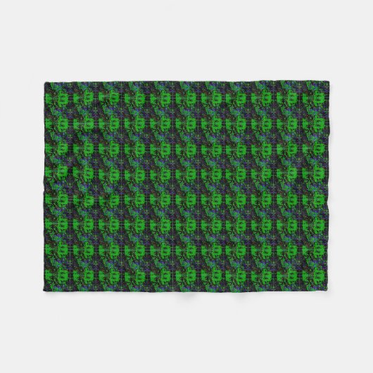 Couverture Polaire Petit diable vert (Devant (Horizontal))