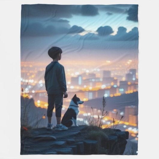 Couverture Polaire petit garçon (Devant)