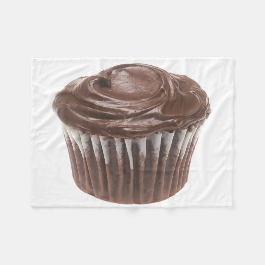 Couverture Polaire Petit gâteau de chocolat (Devant (Horizontal))