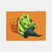 Couverture Polaire Petit gâteau de Halloween complètement des (Devant (Horizontal))