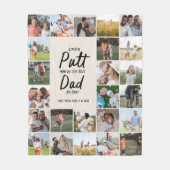 Couverture Polaire Petit golf moderne multi-photo naturelle (Devant)