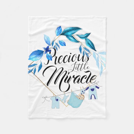 Couverture Polaire Petit miracle précieux (Devant)