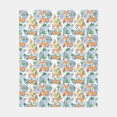 Couverture Polaire Petit motif mignon de Fox (Devant)