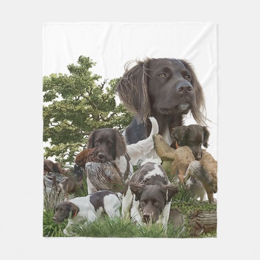 Couverture Polaire Petit Munsterlander (Devant)