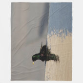 Couverture Polaire Petit oiseau sur l'eau (Devant)