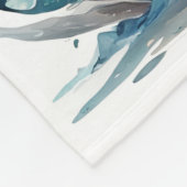 Couverture Polaire Petit pingouin personnalisé (Coin)