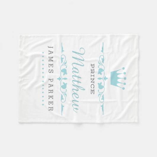 Couverture Polaire Petit prince Fleece Blanket (Devant (Horizontal))