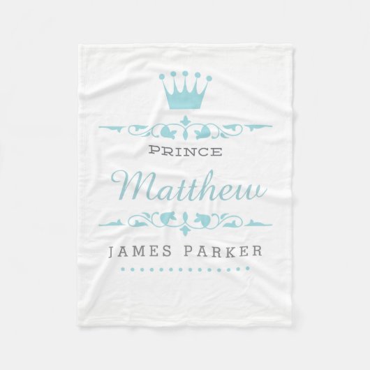 Couverture Polaire Petit prince Fleece Blanket (Devant)