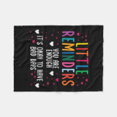 Couverture Polaire Petit rappel Dépression Suicide Santé mentale C (Devant (Horizontal))