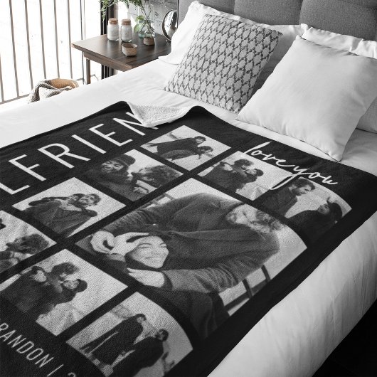 Couverture Polaire Petite amie | Vous aimez | Collage de photos