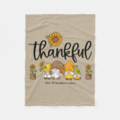 Couverture Polaire Petite famille de tournesol (Devant)