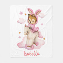 Petite fille tigre pyjama rose