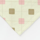 Couverture Polaire Petite ours fille personnalisée (Coin)