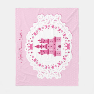 Couverture Polaire Petite princesse Castle