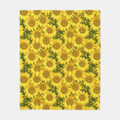 Couverture Polaire Petites salaisons jaunes (Devant)