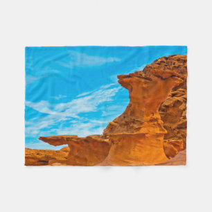 Couverture Polaire Petites sculptures de Finlande en roche rouge