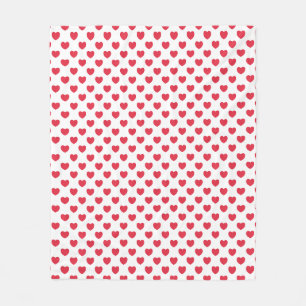 Couverture Polaire Petits Coeurs LH-03