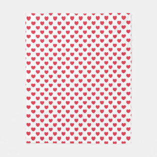 Couverture Polaire Petits Coeurs | LH-03 |