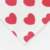 Couverture Polaire Petits Coeurs | LH-03 | (Coin)