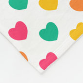 Couverture Polaire Petits Coeurs | LH-06 | (Coin)