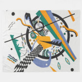 Couverture Polaire Petits Mondes IV, Abstraits, Wassily Kandinsky (Devant (Horizontal))