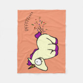 Couverture Polaire Pets de licorne (Devant)