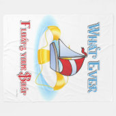 Couverture Polaire Peu importe ce qui flotte votre bateau (Devant (Horizontal))