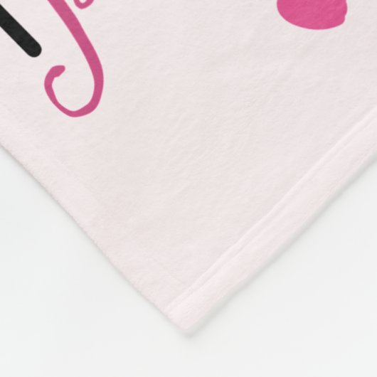 Couverture Polaire Peux j'emprunte une conception mignonne d'amants (Coin)