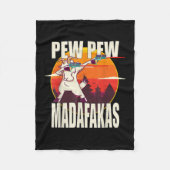 Couverture Polaire Pew Pew Madafakas (Devant)