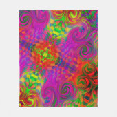 Couverture Polaire [Phantasmagoria] Couleurs tordues  (Devant)