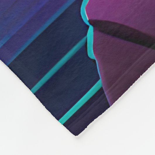 Couverture Polaire Pharaon Synthwave (Coin)