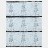 Couverture Polaire Phare d'Alexandrie Blanket (Transparent) (Devant)