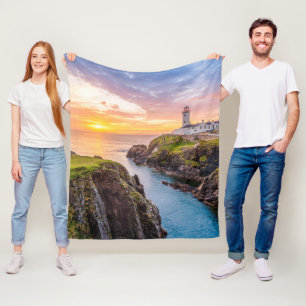 Couverture Polaire Phare principal Cie.   le Donegal Irlande de Fanad