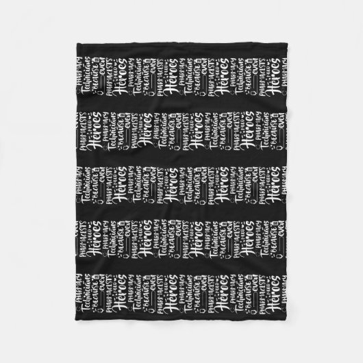 Couverture Polaire Pharmacy Technician Because Pharmacist Need (Devant)