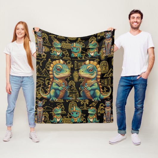 Couverture Polaire Pharoah Iguana (En situation)