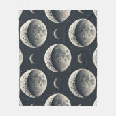 Couverture Polaire Phase Lunaire Céleste (1) (Devant)