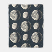 Couverture Polaire Phase Lunaire Céleste (2) (Devant)