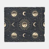 Couverture Polaire Phase Lunaire Céleste (4) (Devant (Horizontal))