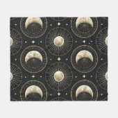 Couverture Polaire Phase Lunaire Céleste (5) (Devant (Horizontal))