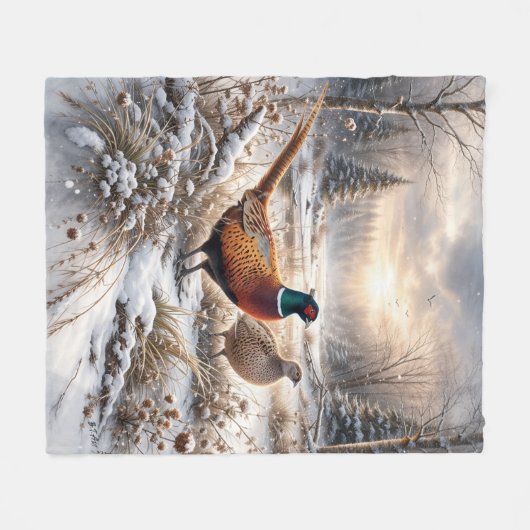 Couverture Polaire Pheasant  (Devant (Horizontal))