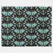 Couverture Polaire Pheasers Peacock Art (Devant (Horizontal))
