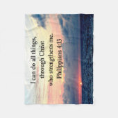 COUVERTURE POLAIRE PHILIPPIENS 4:13 CONCEPTION DU SOLEIL (Devant)