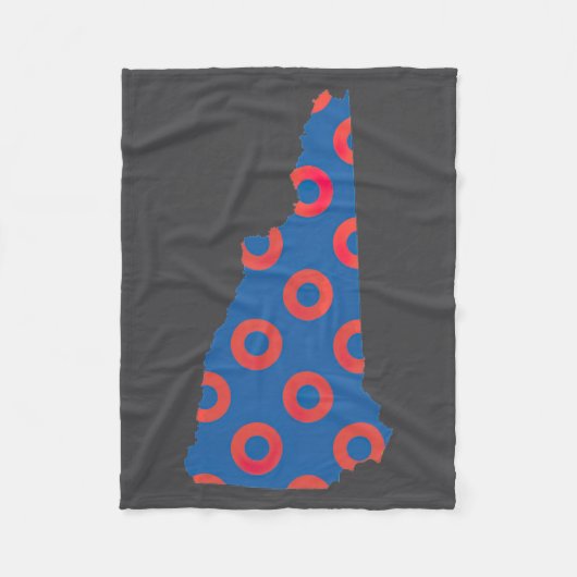 Couverture Polaire Phish Fishman Donut New Hampshire Ecavator Boy Don (Devant)