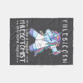 Couverture Polaire Phlebotomist Phlebotomy Quote (Devant (Horizontal))