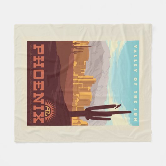 Couverture Polaire Phoenix, Arizona (Devant (Horizontal))