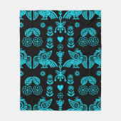 Couverture Polaire Phoenix Bird Fold Art Imprimer (Devant)