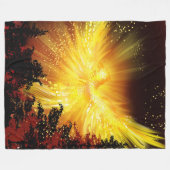 Couverture Polaire Phoenix en vol (Devant (Horizontal))
