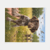 Couverture Polaire Phoenix Rose, Forever Loyal Sherpa Throw Blanket (Devant (Horizontal))