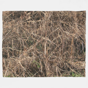 COUVERTURE POLAIRE PHOTO CAMO #24 FLEECE BLANKET